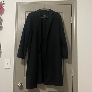 Black Zara Trench Coat